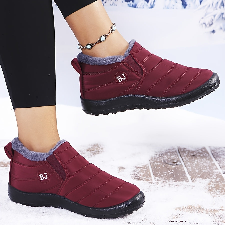Sinclair™ | Warm Winter Slip-On Boots
