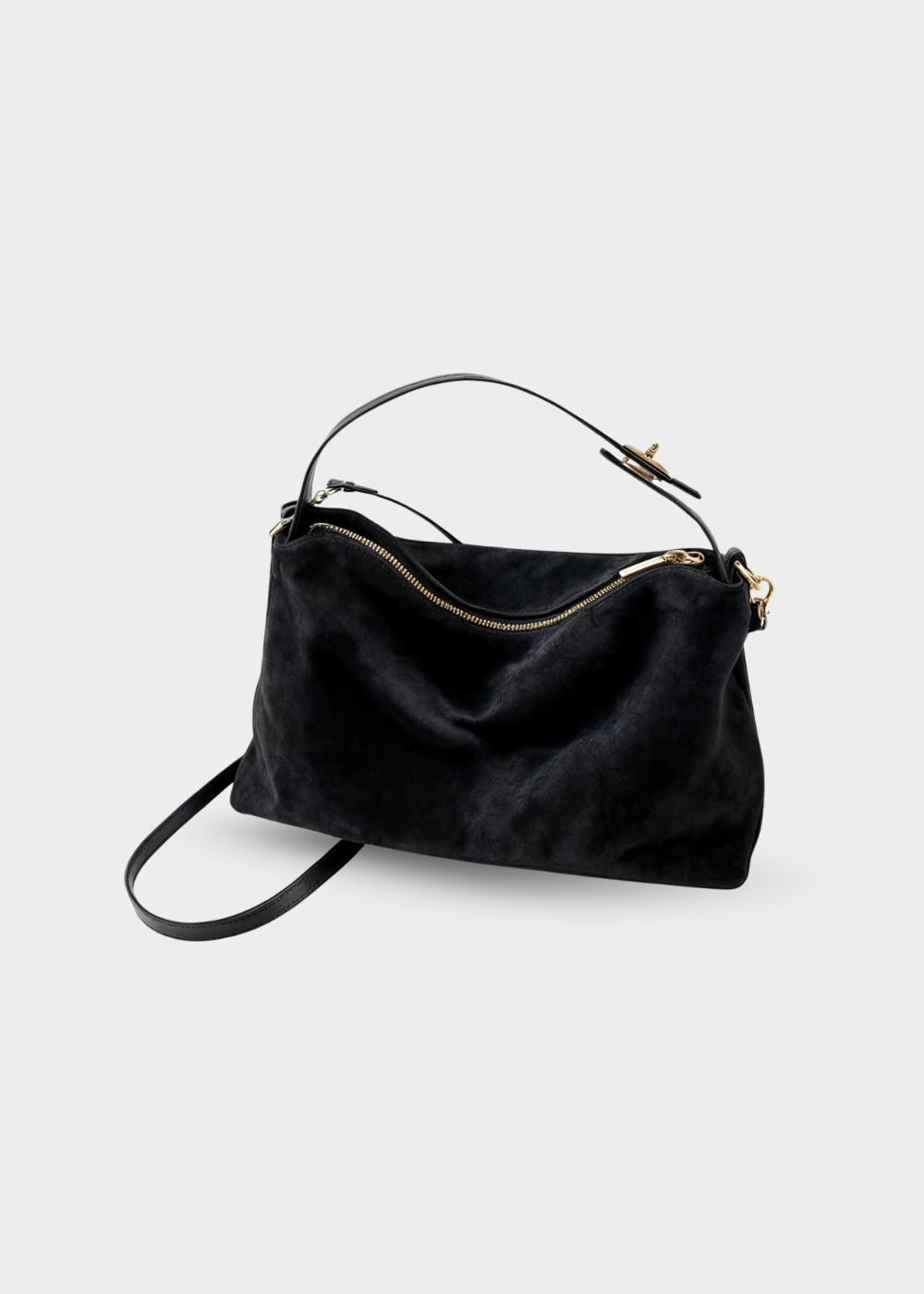 Handbag – Suede Elegance and Everyday Comfort