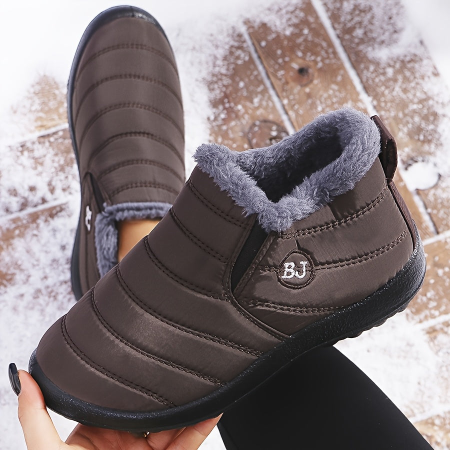 Sinclair™ | Warm Winter Slip-On Boots