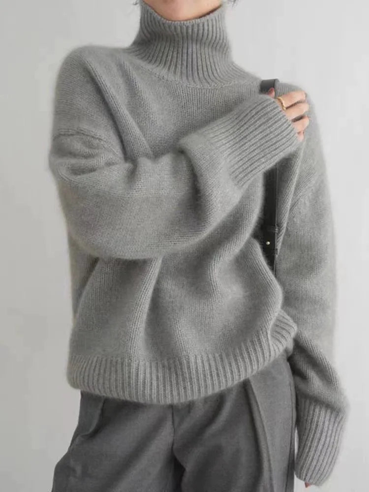 Sinclair™ | High Collar in Cashmere