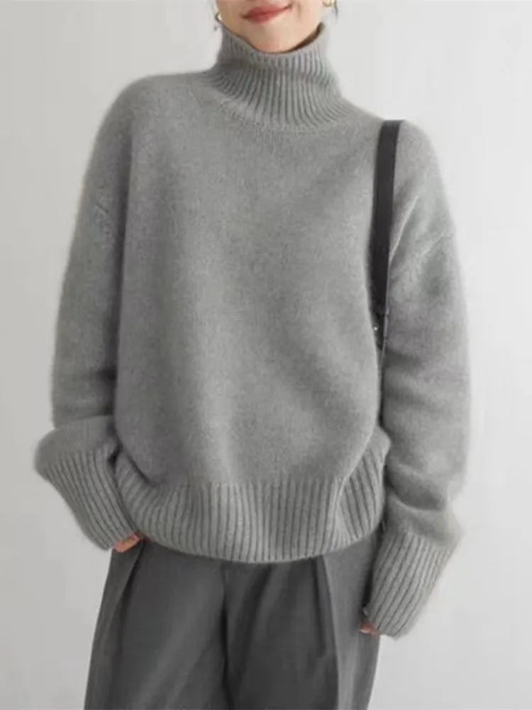 Sinclair™ | High Collar in Cashmere