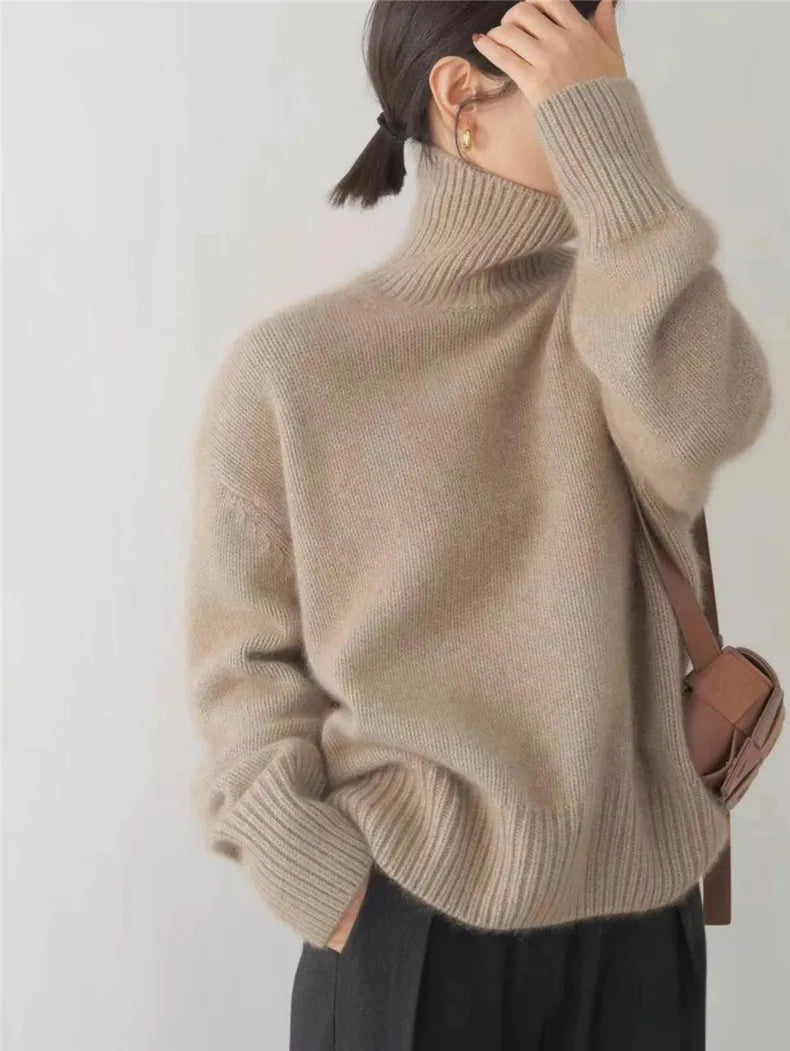 Sinclair™ | High Collar in Cashmere