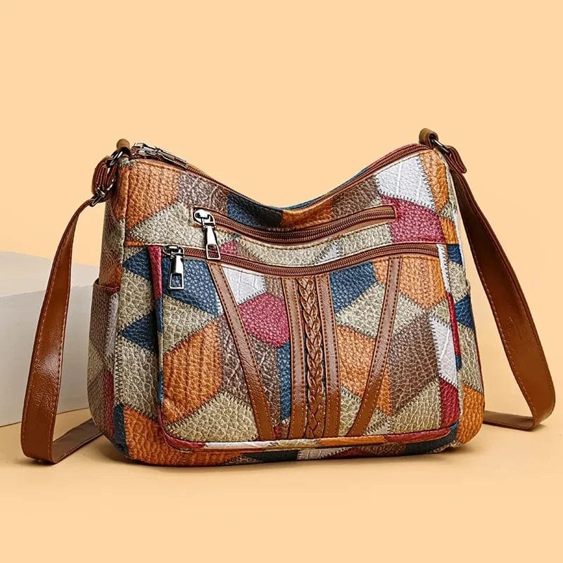 Sinclair™ | Mosaic Leather Handbag