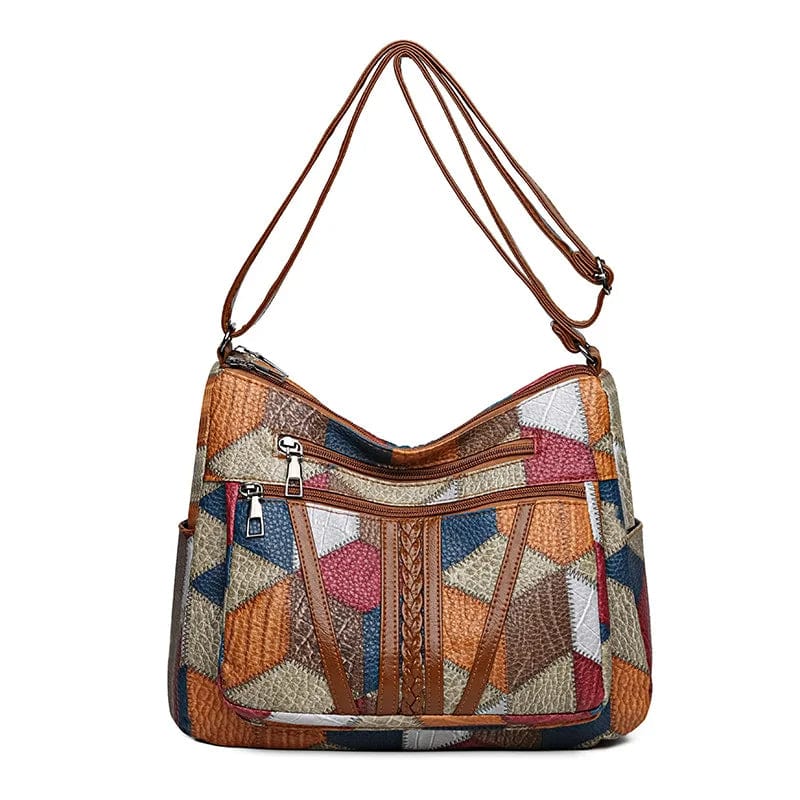 Sinclair™ | Mosaic Leather Handbag