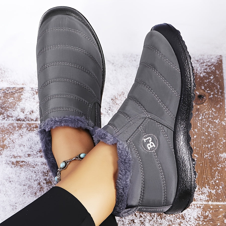 Sinclair™ | Warm Winter Slip-On Boots