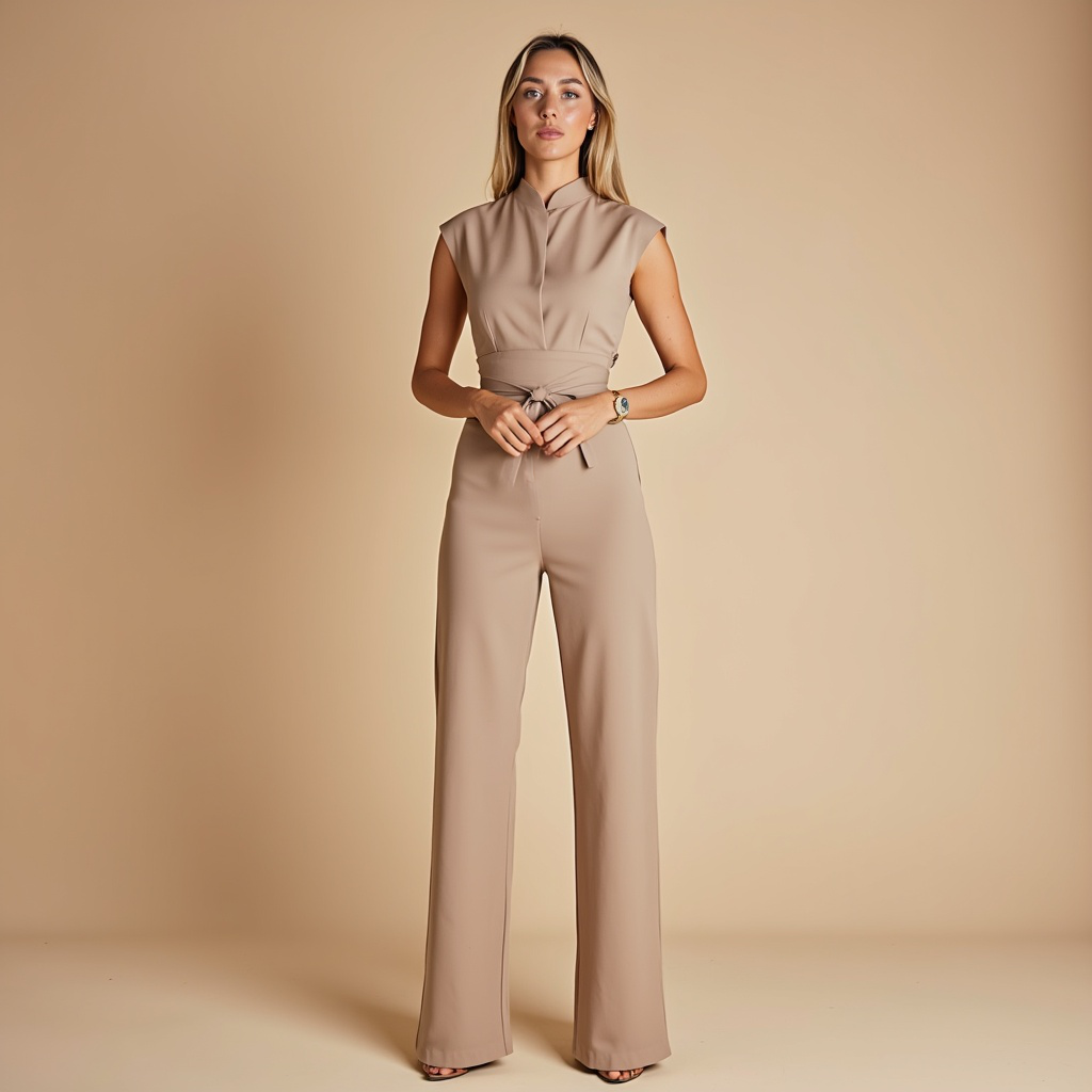 Sinclair™ | Sleeveless Jumpsuit
