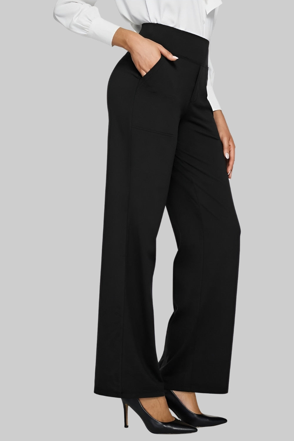 Sinclair™ | Elegant trousers in soft jersey
