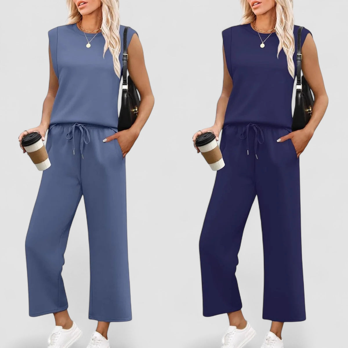 Sinclair™ | Ania - Two-Piece Ladies' Set – Soft, Elegant and Stylish