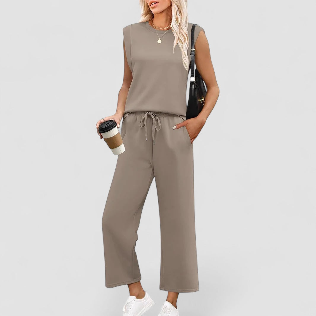 Sinclair™ | Ania - Two-Piece Ladies' Set – Soft, Elegant and Stylish