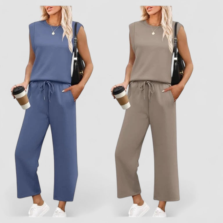 Sinclair™ | Ania - Two-Piece Ladies' Set – Soft, Elegant and Stylish