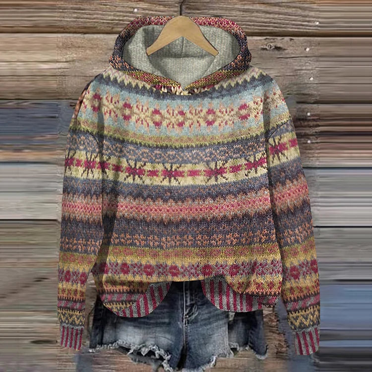 Sinclair™ | Lina - Cosy Ethnic Sweater